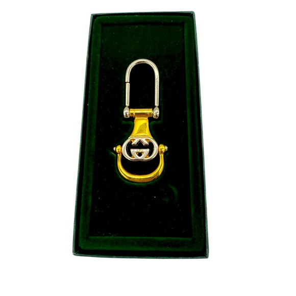 Gucci Accessories - SOLD 🎉Gucci Vintage GG Horsebit
Gucci Gold and Silver Key Holder with box